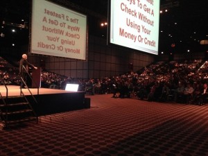 Ron on Stage at Lifestyles Expo